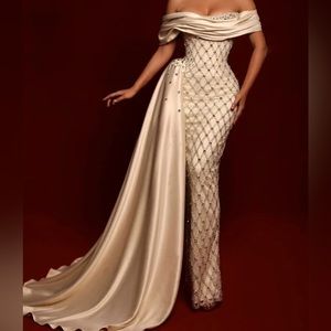 Worn only once for a pageant